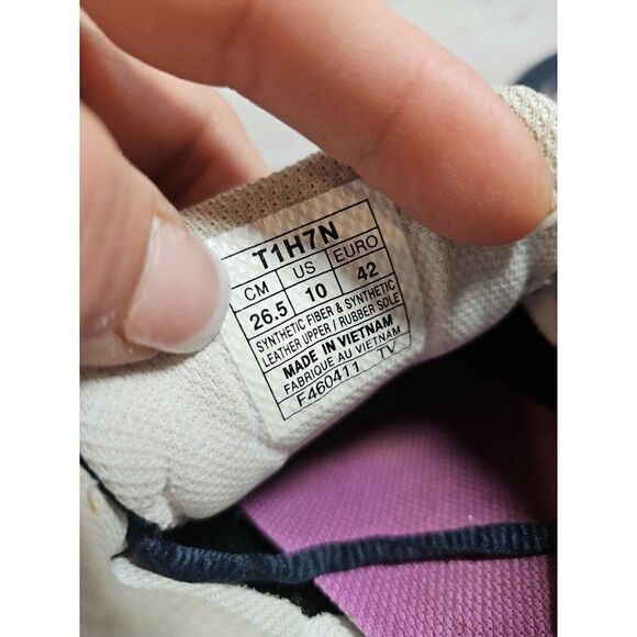 Asics Rush 33 Athletic Running Shoes Women's Size 10 Navy/ Lavender - Picture 8 of 8